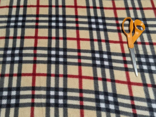 Plaid Fleece Cover